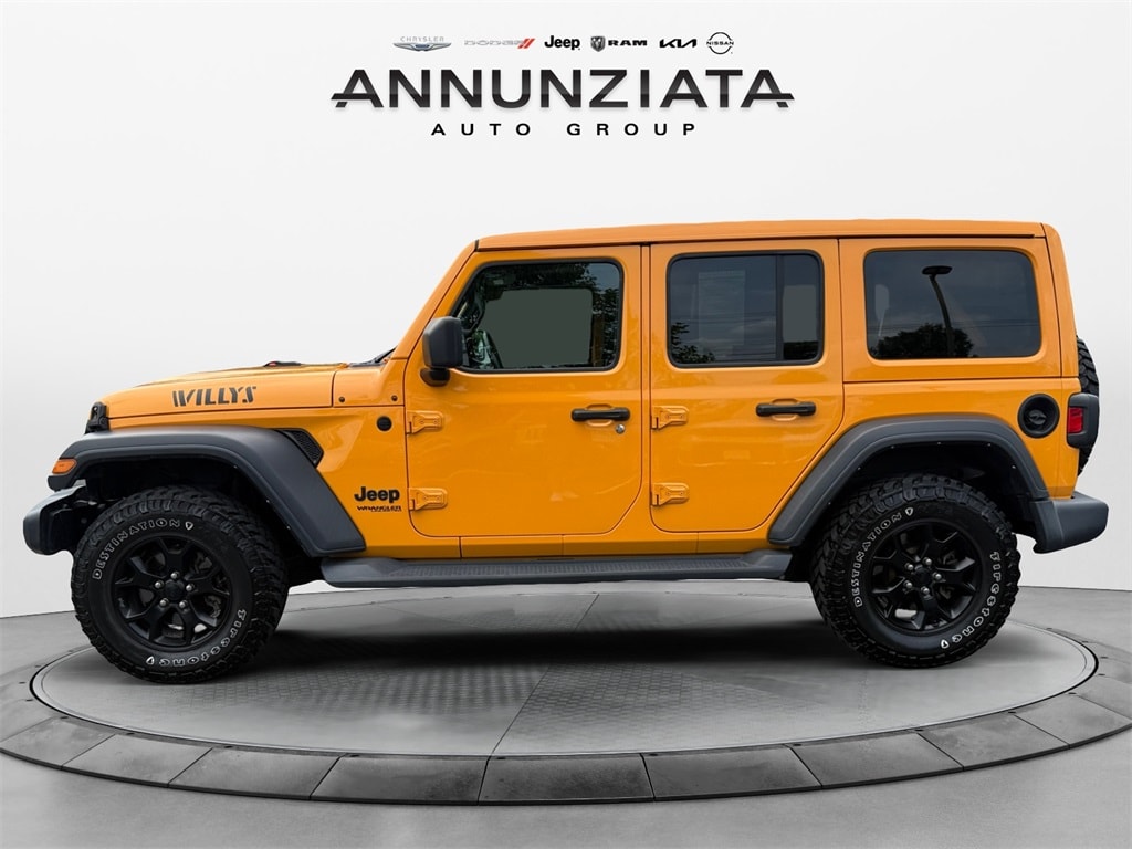 Used 2021 Jeep Wrangler Unlimited Willys SUV