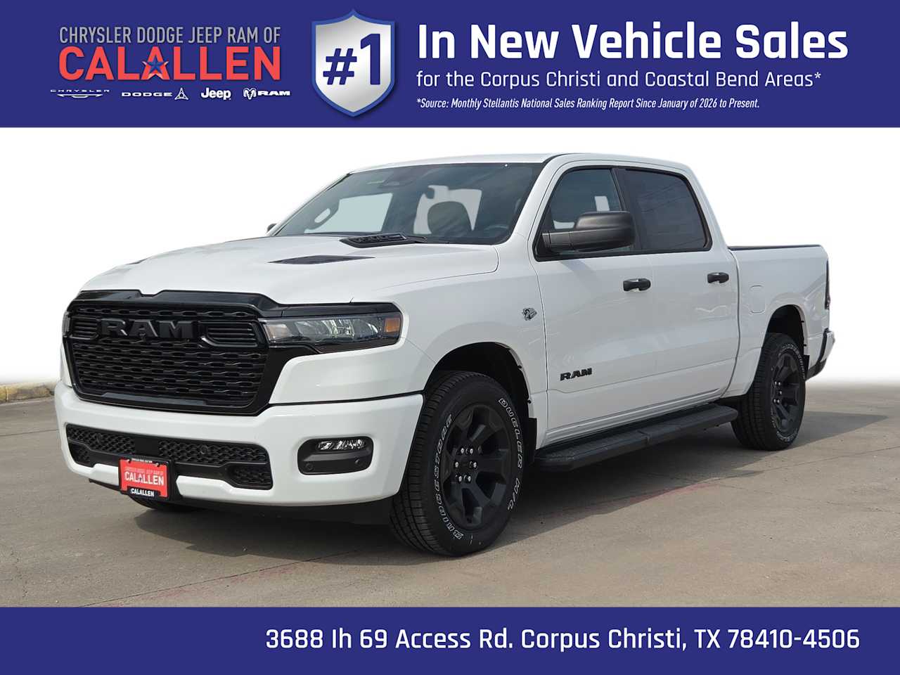 New 2026 Ram 1500 EXPRESS CREW CAB 4X4 5'7 BOX