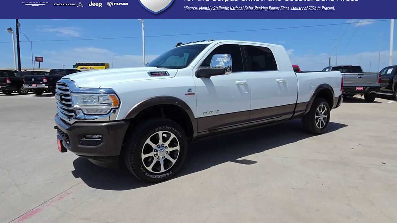 Certified 2024 Ram 3500 Longhorn Truck Mega Cab