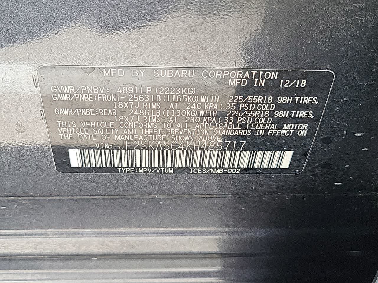 2019 Subaru Forester Limited 29