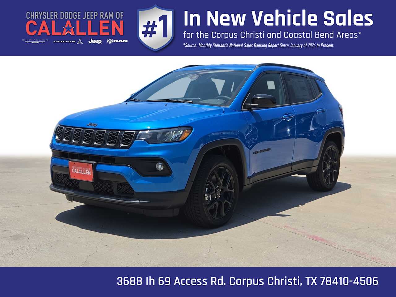 New 2026 Jeep Compass LATITUDE ALTITUDE 4X4