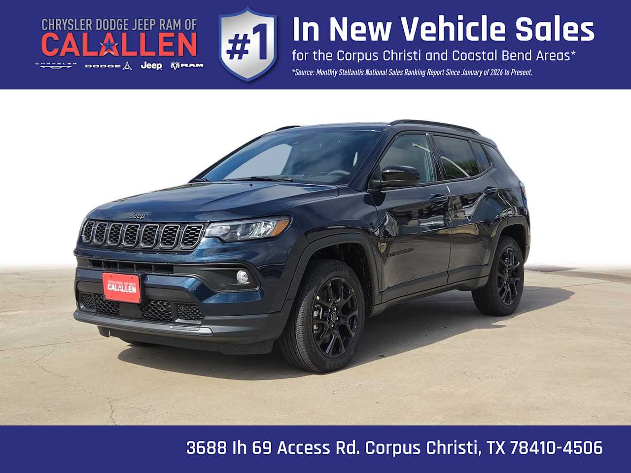 2026 Jeep Compass LATITUDE 4X4 Sport Utility