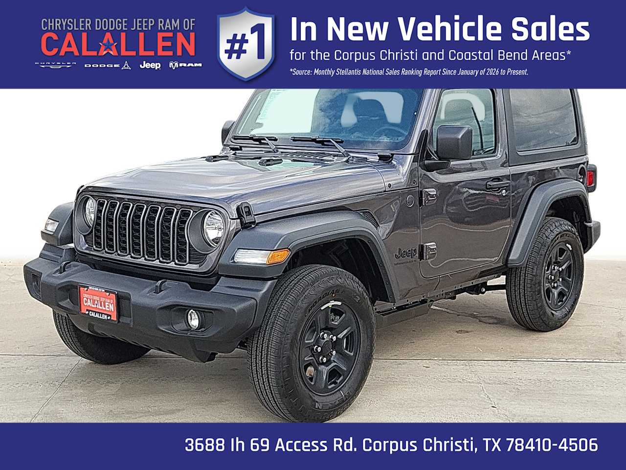 2026 Jeep Wrangler 2-DOOR SPORT Sport Utility