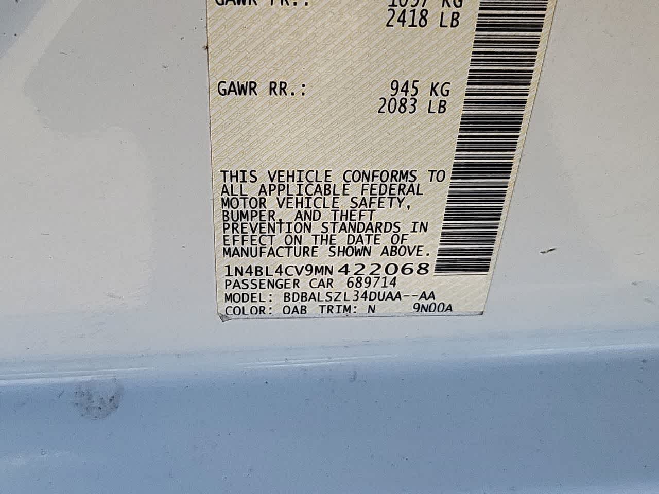 Thumbnail: 2021 Nissan Altima - 29