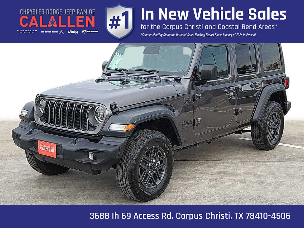 2026 Jeep Wrangler 4-DOOR SPORT Sport Utility