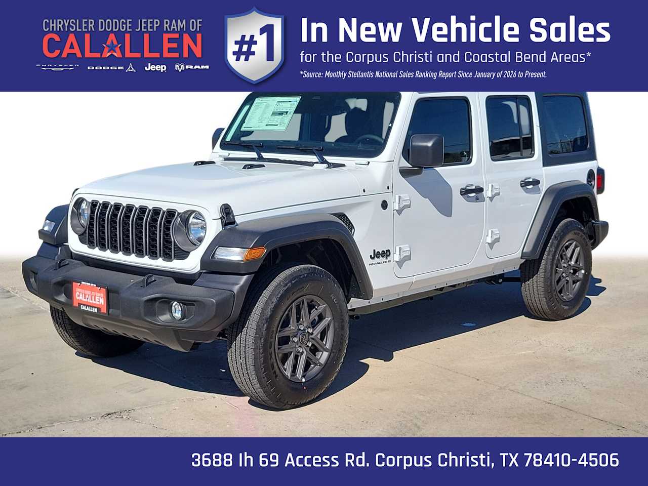 2026 Jeep Wrangler 4-DOOR SPORT Sport Utility