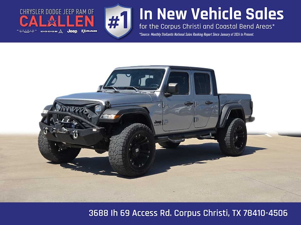 Certified 2020 Jeep Gladiator Sport Truck Crew Cab