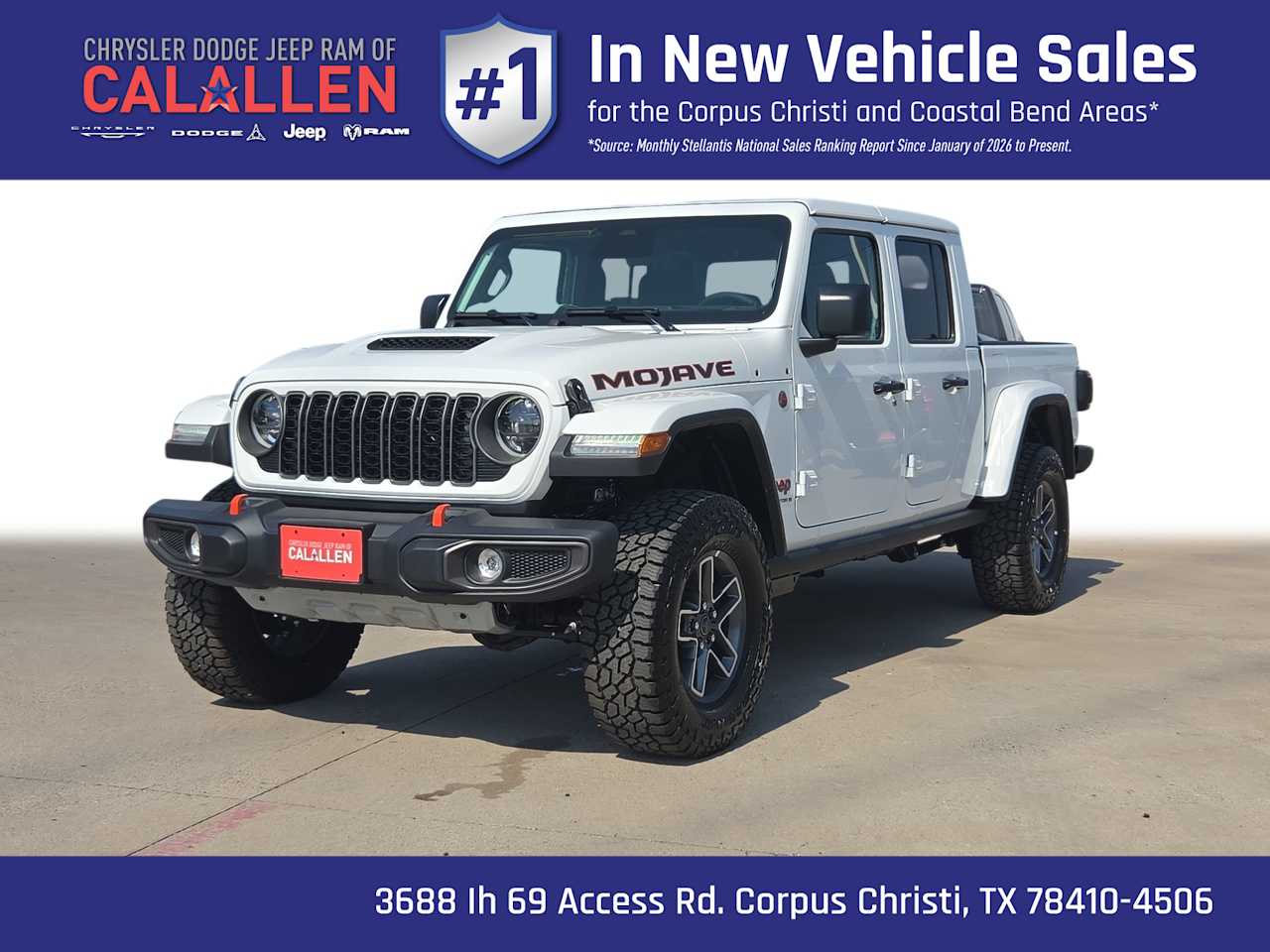 New 2026 Jeep Gladiator MOJAVE 4X4