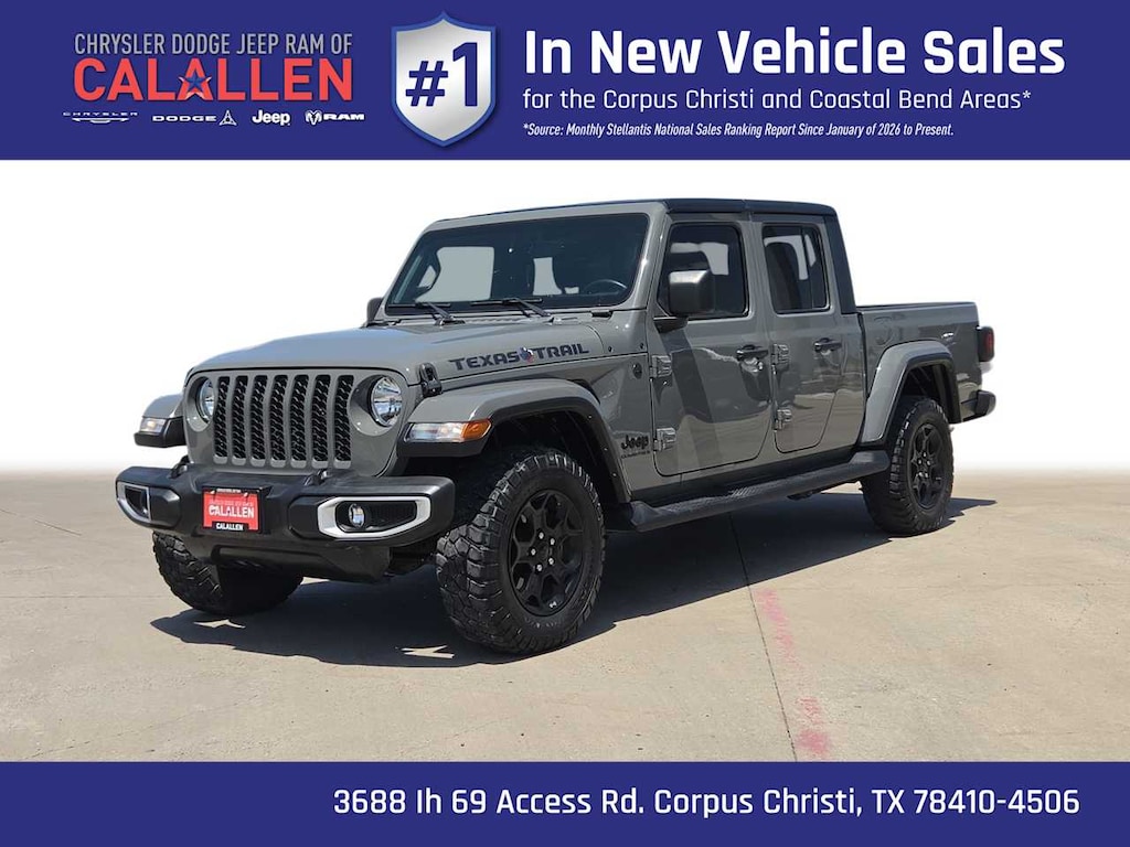 Certified 2023 Jeep Gladiator Sport Truck Crew Cab