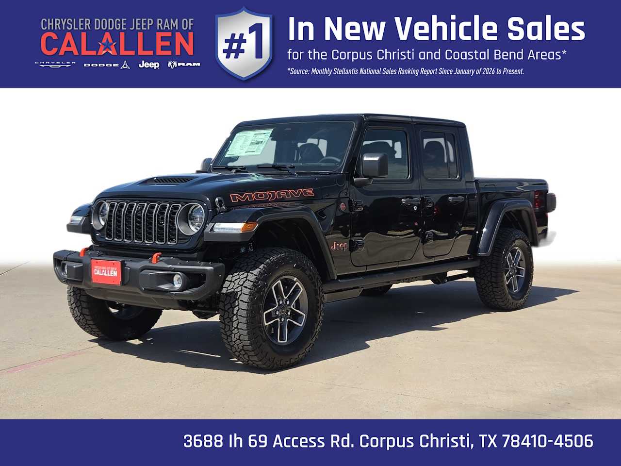 New 2026 Jeep Gladiator MOJAVE X 4X4