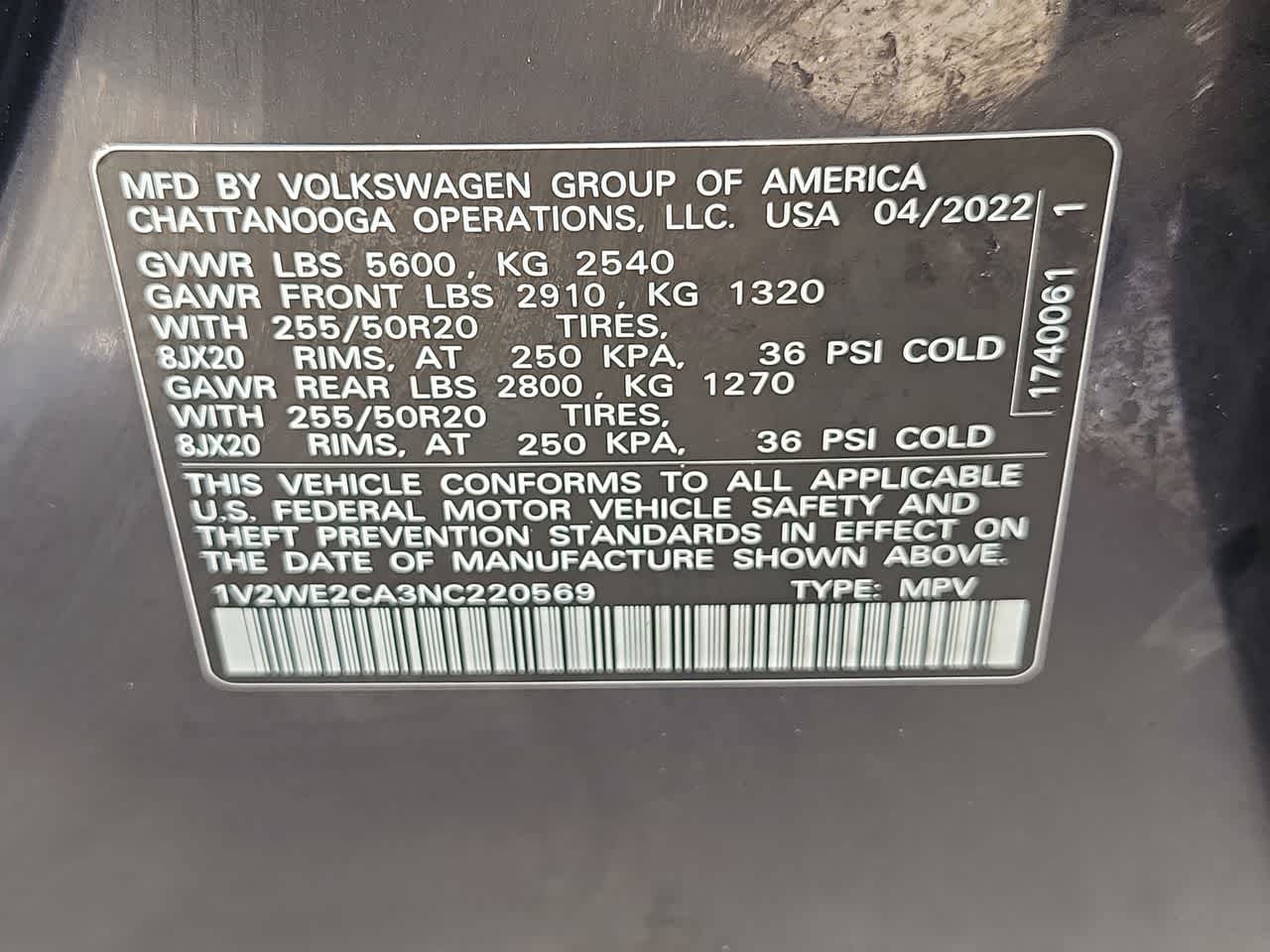 Thumbnail: 2022 Volkswagen Atlas - 29