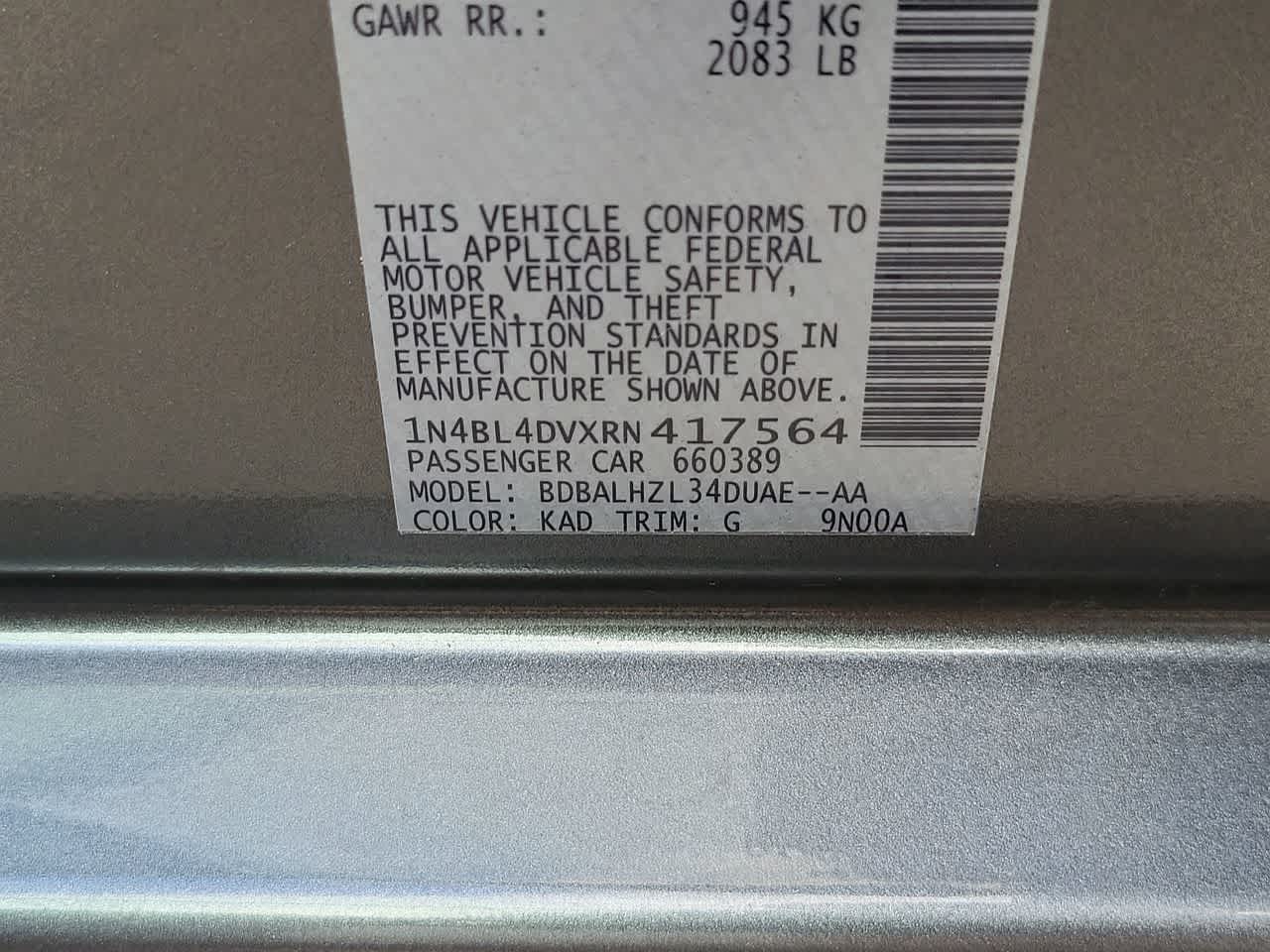 Thumbnail: 2024 Nissan Altima - 30