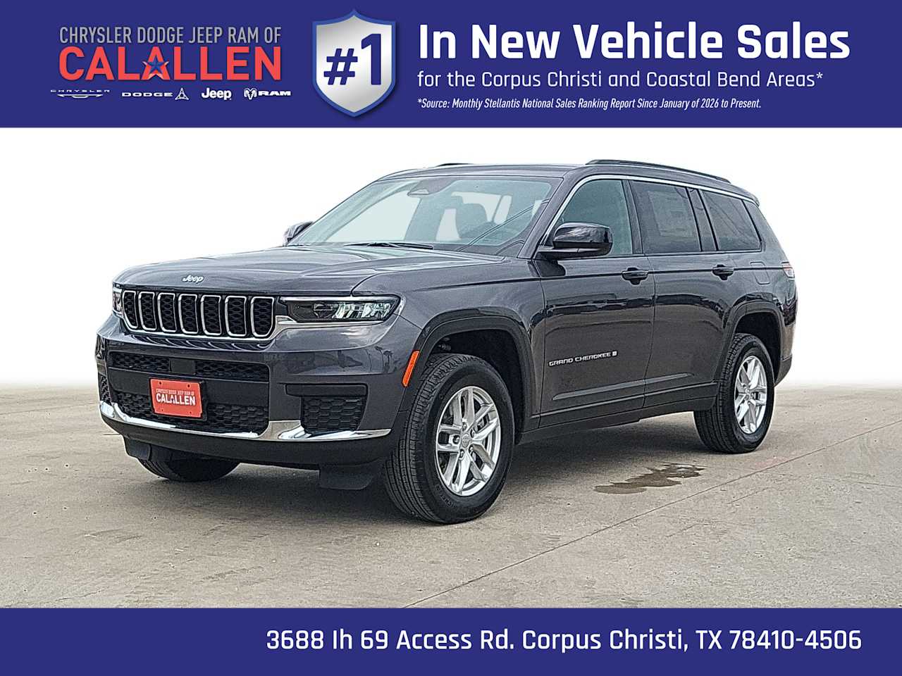 2026 Jeep Grand Cherokee L LAREDO 4X4 Sport Utility