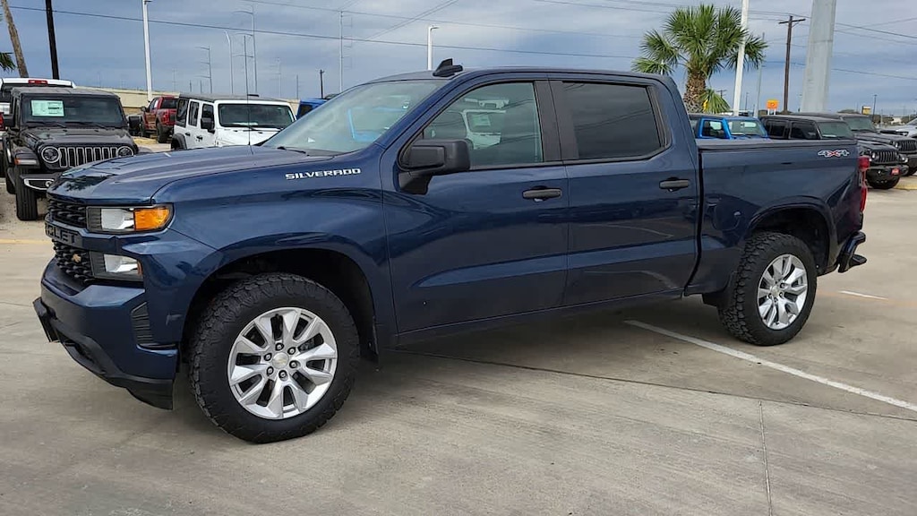 Used 2019 Chevrolet Silverado 1500 Silverado Custom Truck Crew Cab