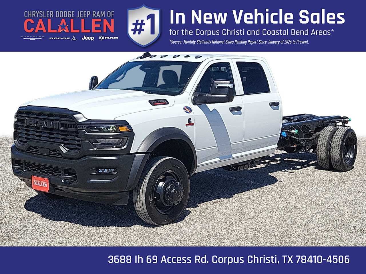 2026 Ram 4500 Chassis Cab TRADESMAN  CREW  4X4 84' CA Pickup