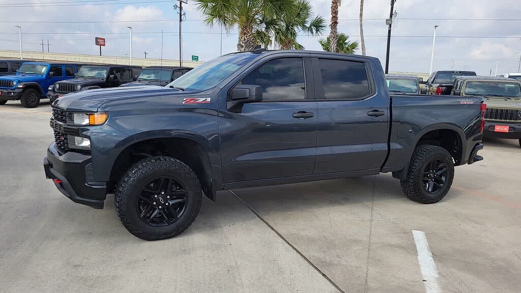 Used 2022 Chevrolet Silverado 1500 LTD Custom Trail Boss Truck Crew Cab