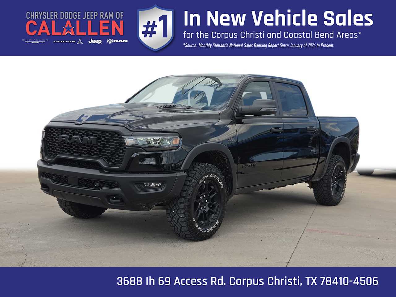 2027 Ram 1500 REBEL CREW CAB 4X4 5'7 BOX Pickup