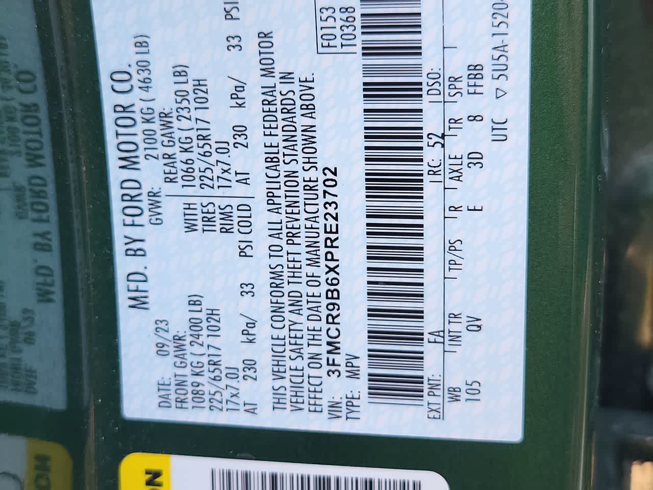 Thumbnail: 2023 Ford Bronco Sport - 29