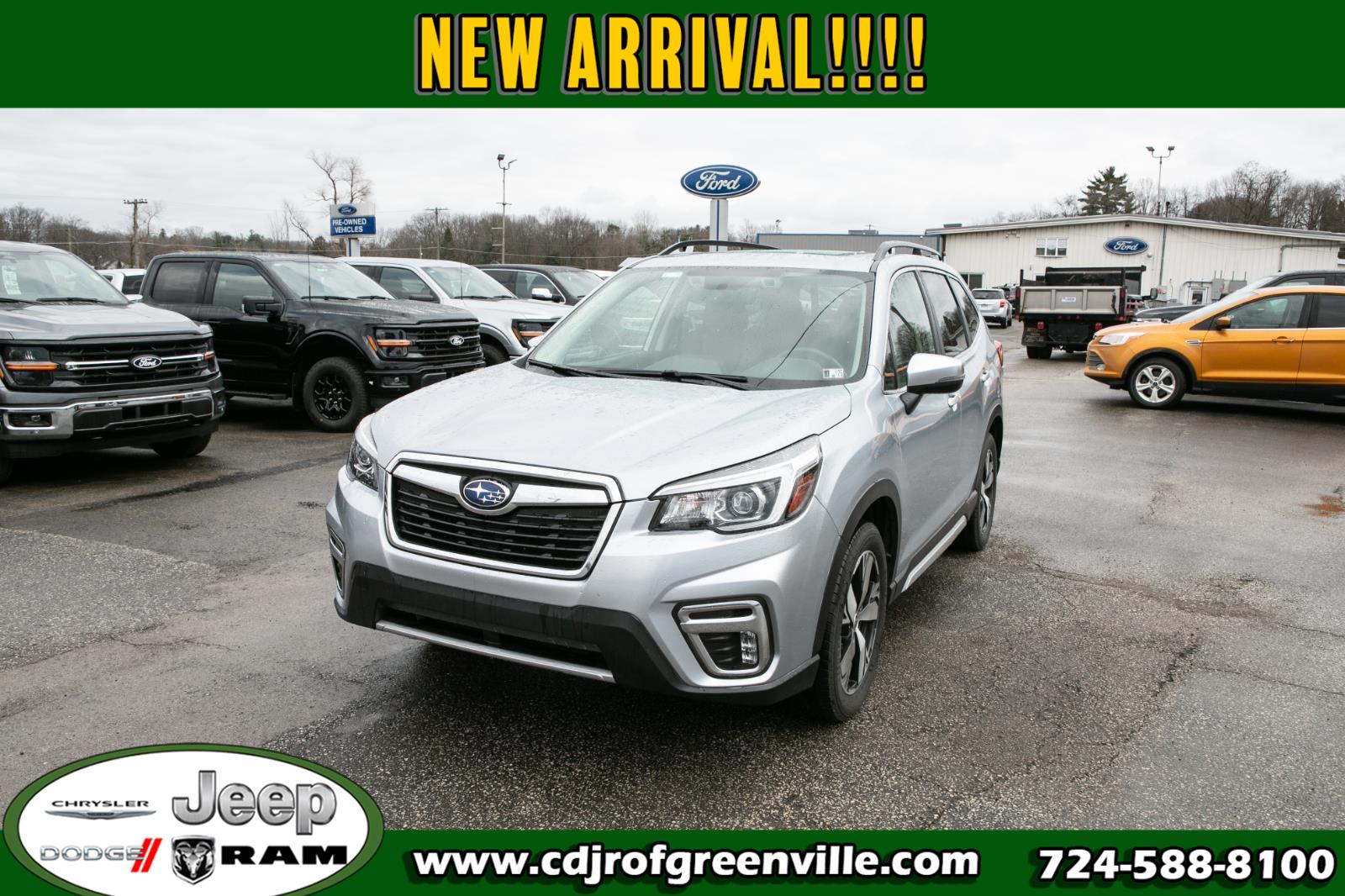 Used 2020 Subaru Forester Touring with VIN JF2SKAXC0LH582746 for sale in Greenville, PA