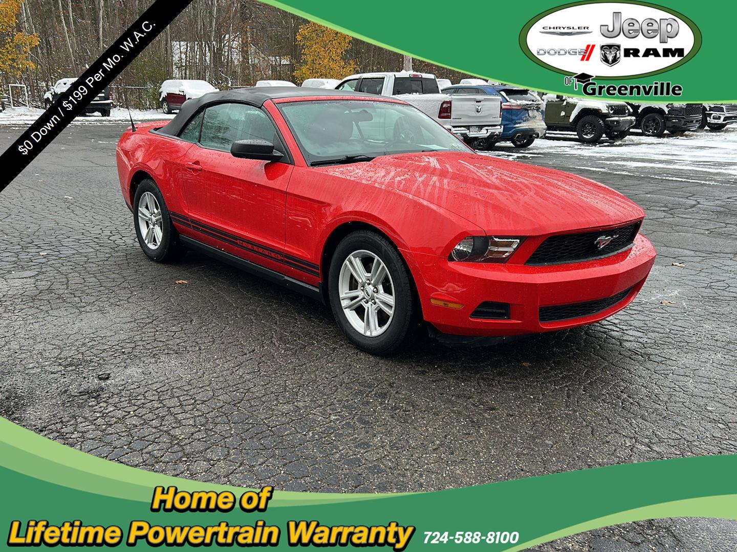 2011 Ford Mustang Convertible 