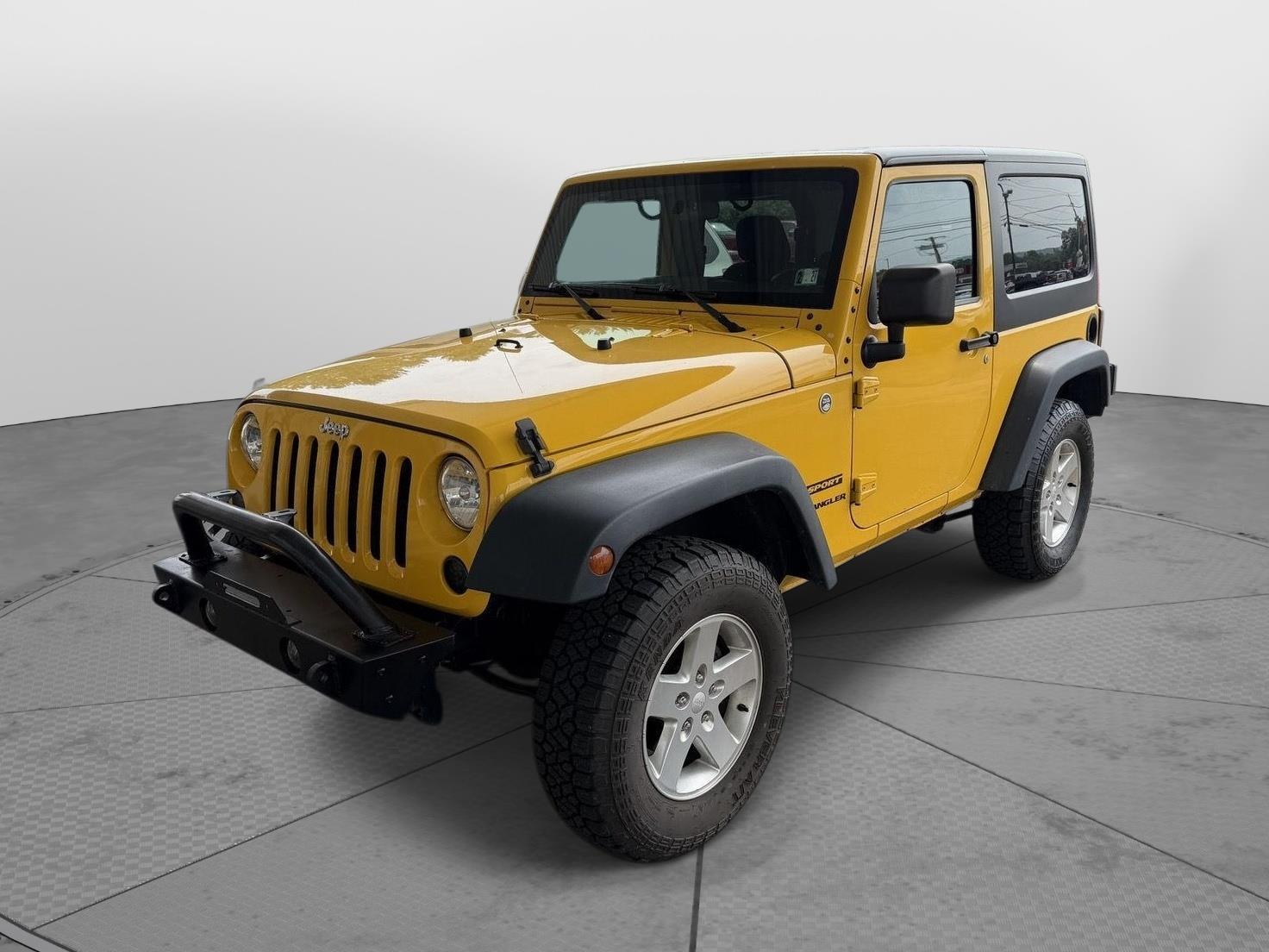 Used 2015 Jeep Wrangler Sport with VIN 1C4AJWAG9FL586222 for sale in Greenville, PA