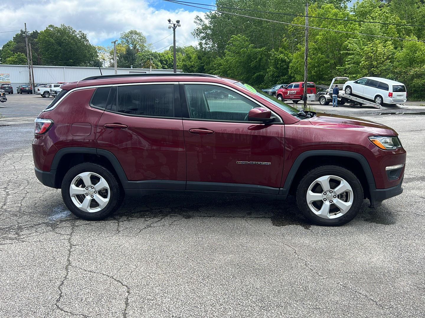 Used 2021 Jeep Compass North with VIN 3C4NJDBB5MT519093 for sale in Greenville, PA