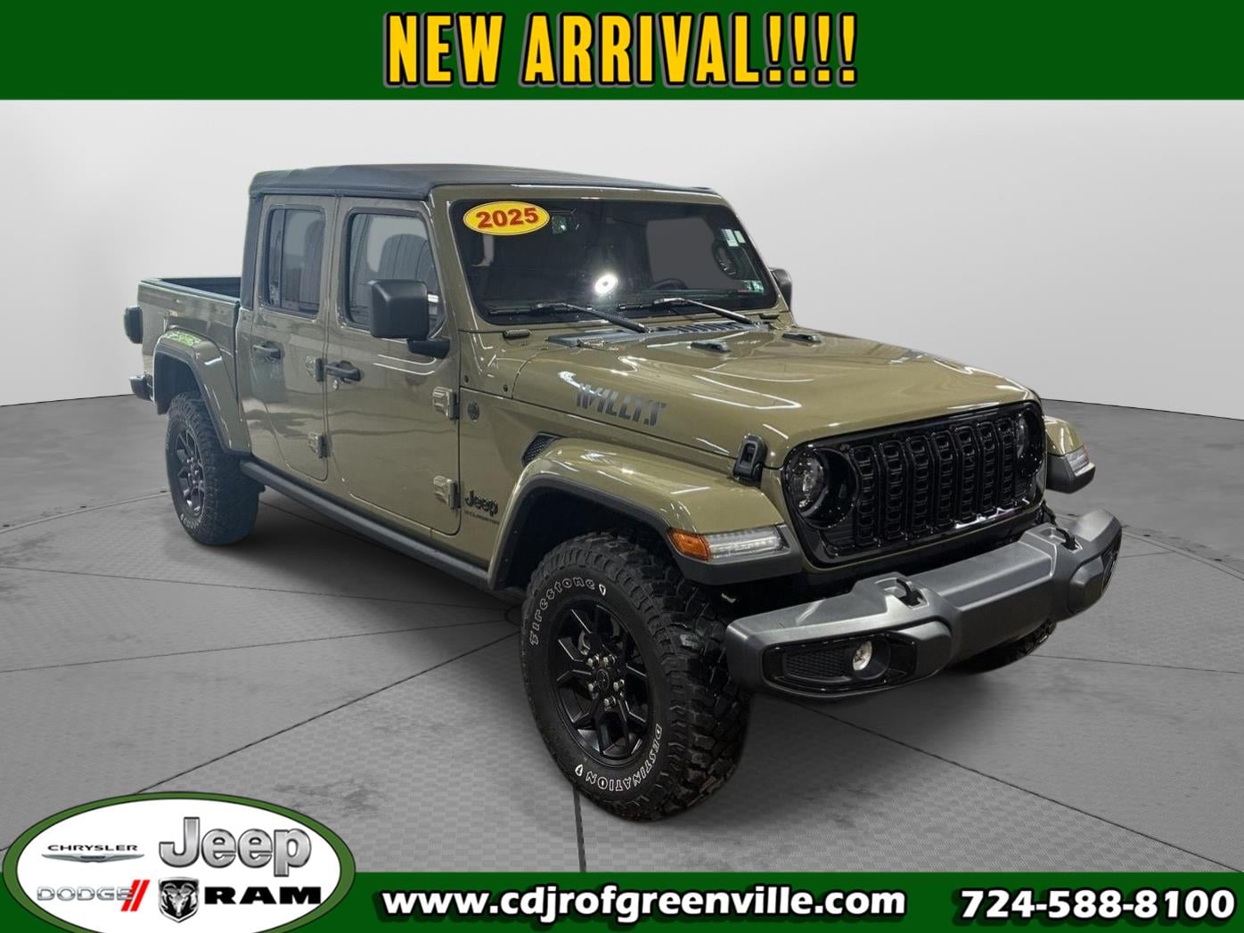 2025 Jeep Gladiator Truck Crew Cab 