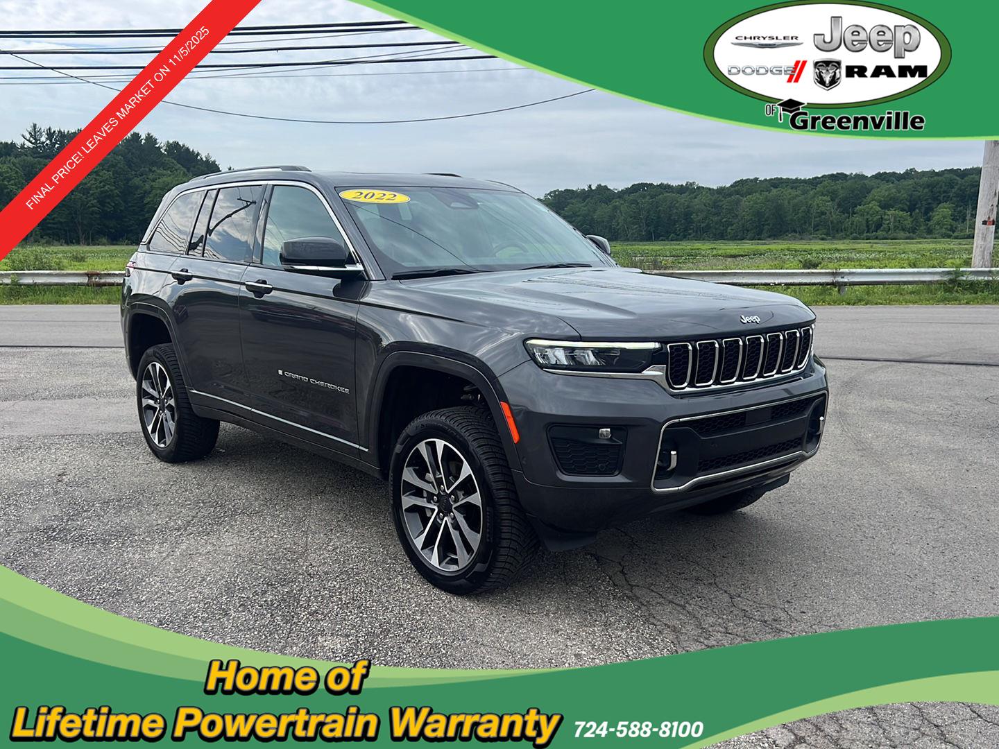 2022 Jeep Grand Cherokee Overland