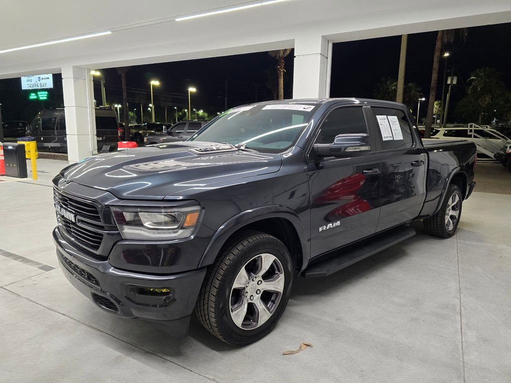 Certified 2021 Ram 1500 Laramie Laramie 4x4 Crew Cab 64 Box