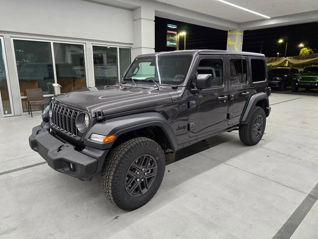 New 2025 Jeep Wrangler 4-DOOR SPORT S Sport Utility