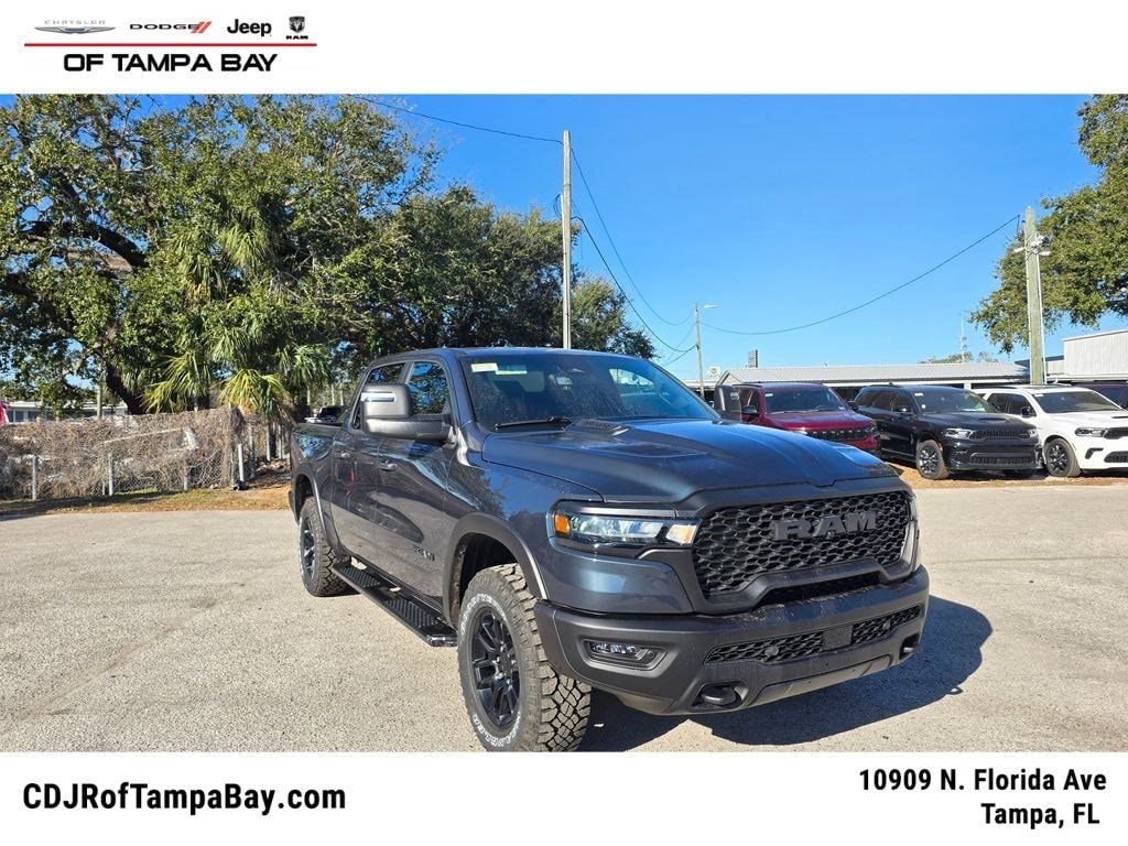 New 2026 Ram 1500 REBEL CREW CAB 4X4 5'7 BOX Pickup