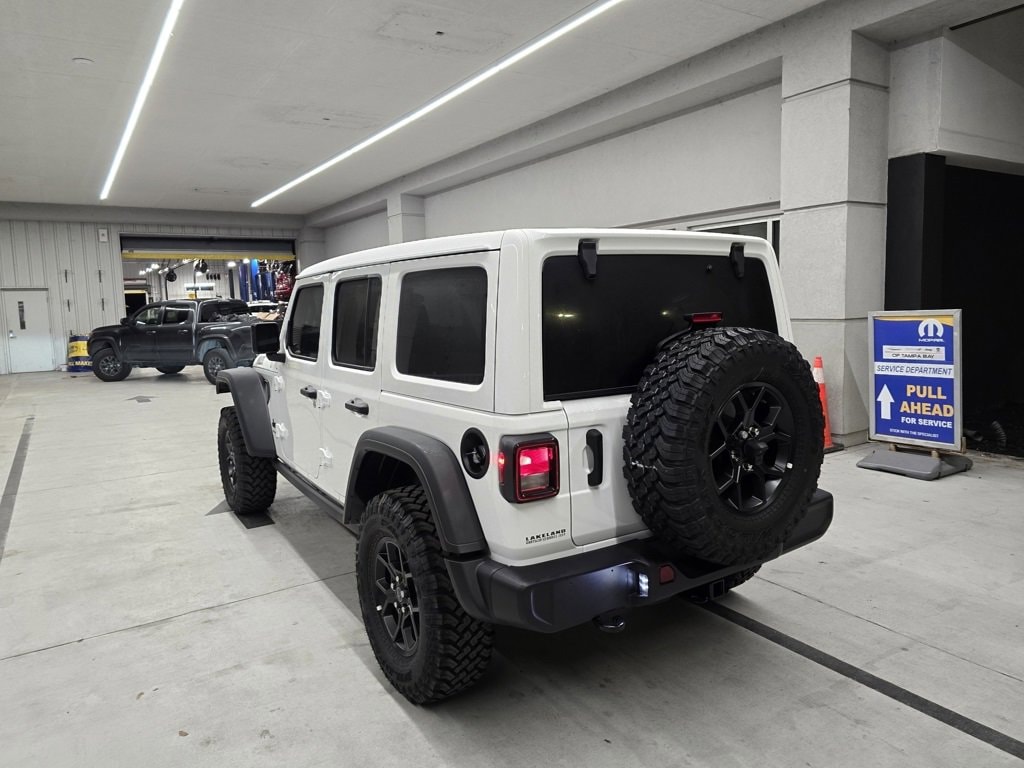 New 2025 Jeep Wrangler 4-DOOR WILLYS Sport Utility