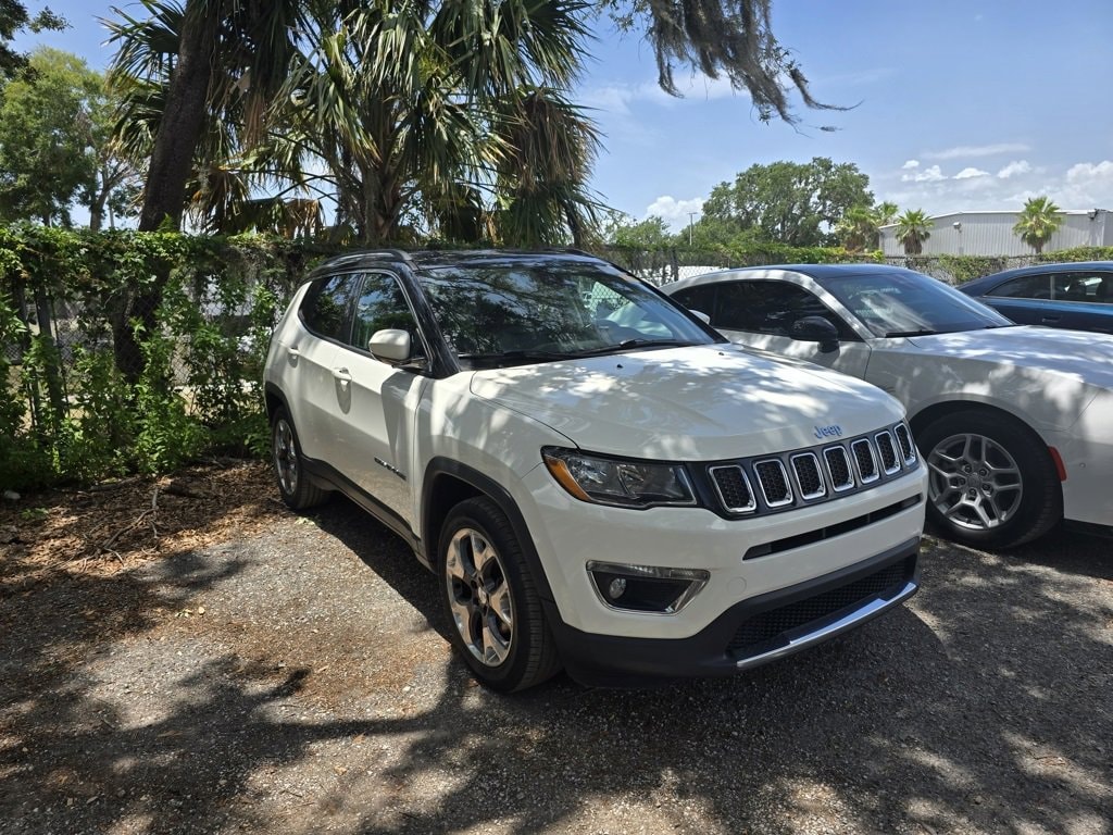 Used 2020 Jeep Compass Limited with VIN 3C4NJCCBXLT162761 for sale in Tampa, FL