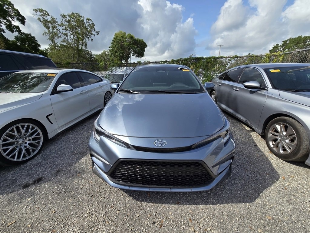 Certified 2024 Toyota Corolla SE with VIN 5YFS4MCEXRP188573 for sale in Tampa, FL