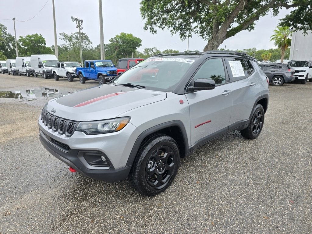 Certified 2023 Jeep Compass Trailhawk with VIN 3C4NJDDN9PT554604 for sale in Tampa, FL