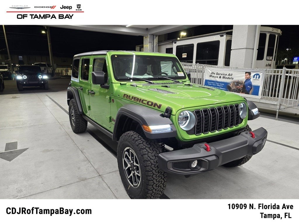 New 2025 Jeep Wrangler 4-DOOR RUBICON Sport Utility