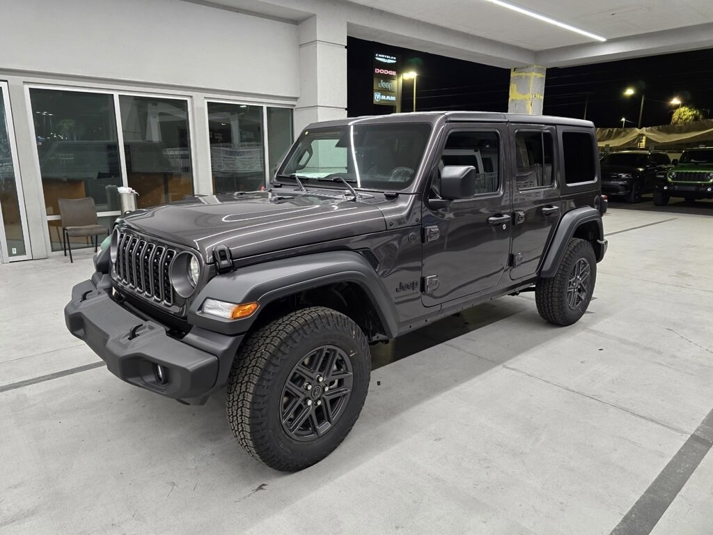 New 2025 Jeep Wrangler 4-DOOR SPORT S Sport Utility
