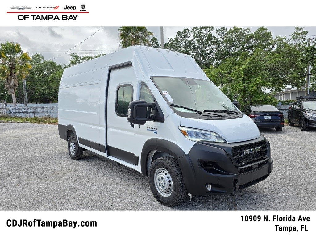 New 2025 Ram ProMaster PROMASTER EV STEP VAN SUPER HIGH ROOF 159' WB EXT Cargo Van