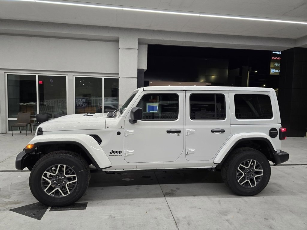 New 2025 Jeep Wrangler 4-DOOR SAHARA Sport Utility
