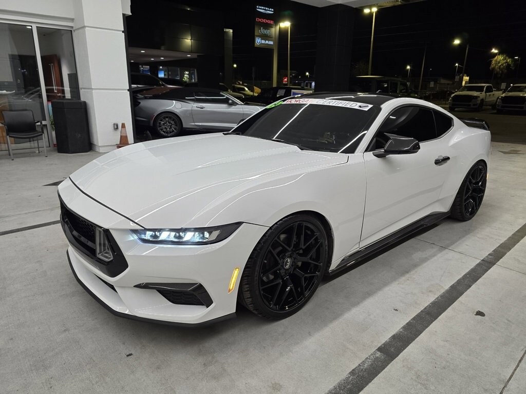 Certified 2024 Ford Mustang EcoBoost Premium EcoBoost Premium Fastback