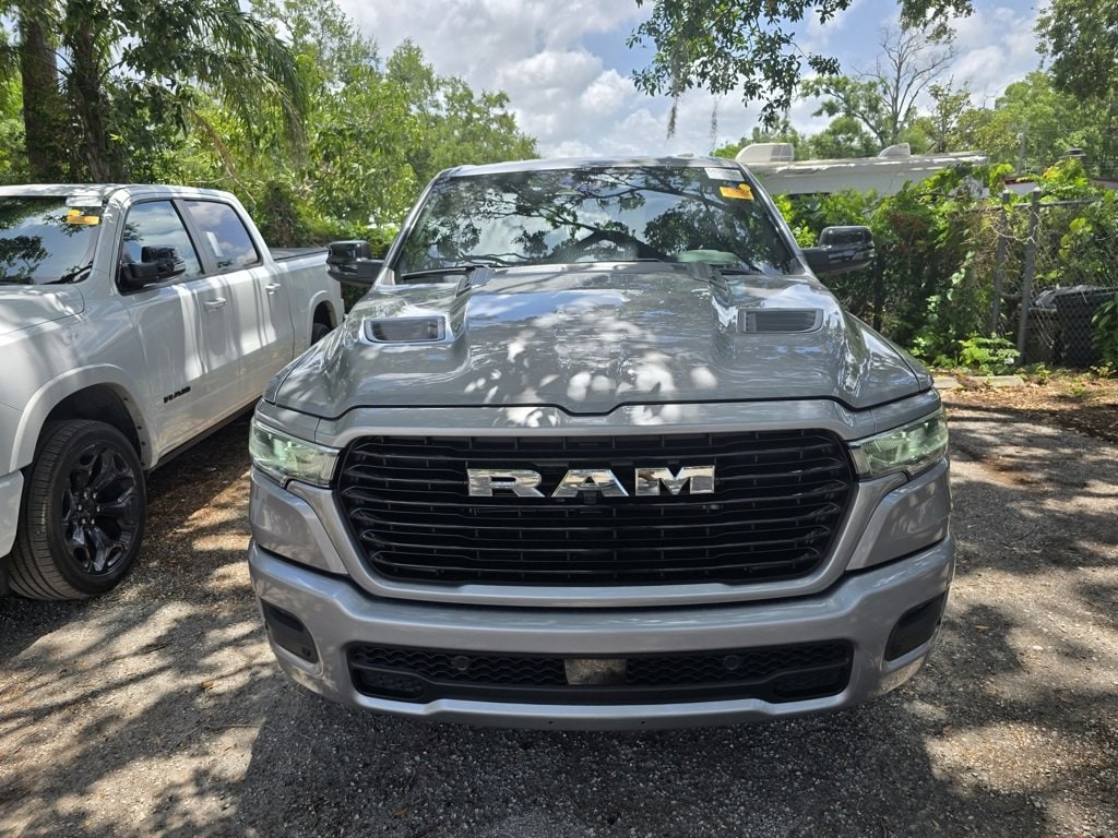 Certified 2025 RAM Ram 1500 Pickup Laramie with VIN 1C6SRFJP9SN543020 for sale in Tampa, FL