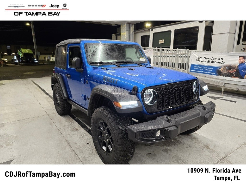 New 2026 Jeep Wrangler 2-DOOR WILLYS Sport Utility