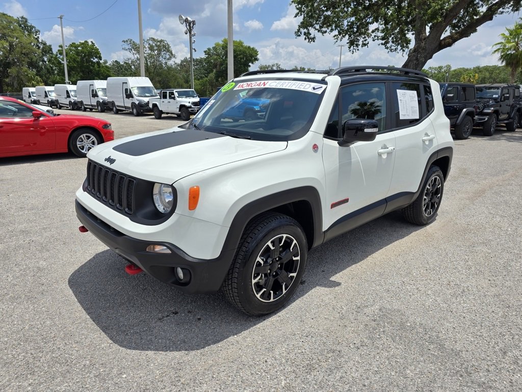 Certified 2023 Jeep Renegade Trailhawk with VIN ZACNJDC11PPP55951 for sale in Tampa, FL