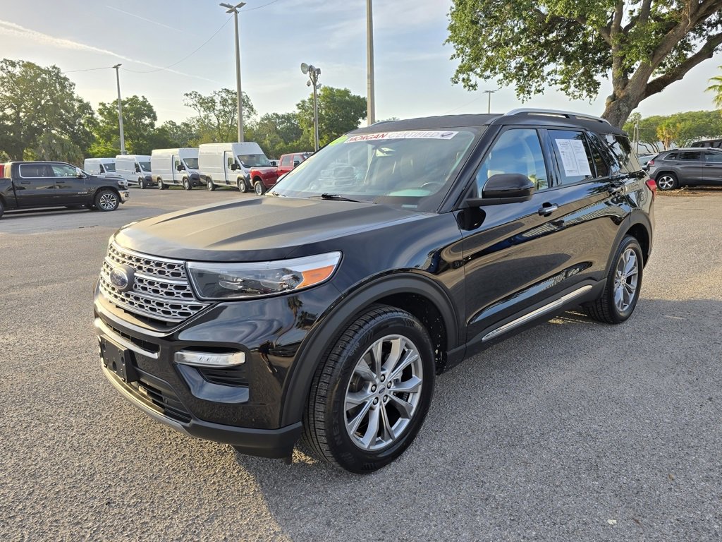Certified 2022 Ford Explorer Limited with VIN 1FMSK8FH4NGB19291 for sale in Tampa, FL