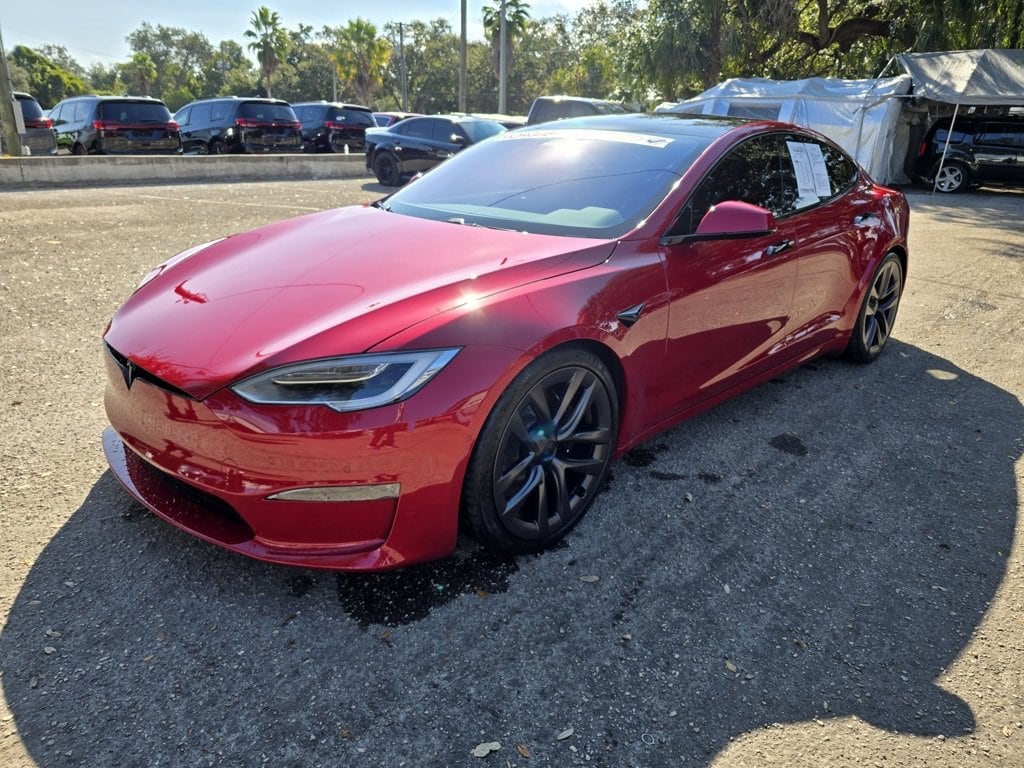 Used 2022 Tesla Model S Long Range with VIN 5YJSA1E54NF470993 for sale in Tampa, FL