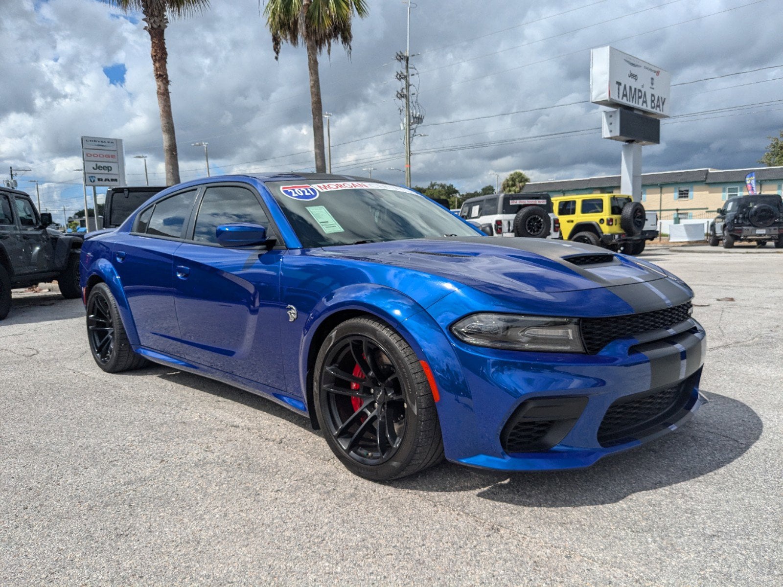 Used 2021 Dodge Charger SRT with VIN 2C3CDXL93MH590317 for sale in Tampa, FL