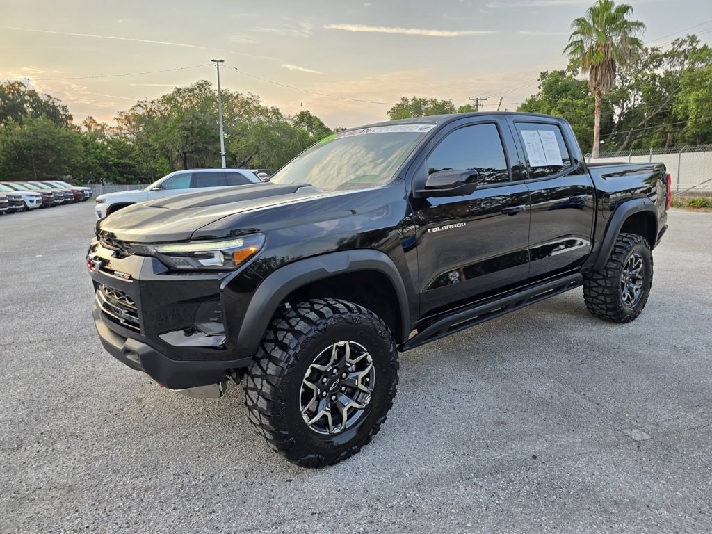 Certified 2024 Chevrolet Colorado ZR2 with VIN 1GCPTFEK8R1315591 for sale in Tampa, FL