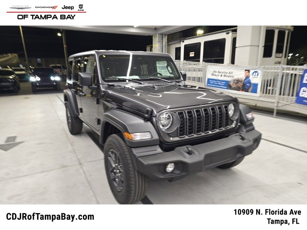 New 2025 Jeep Wrangler 4-DOOR SPORT S Sport Utility