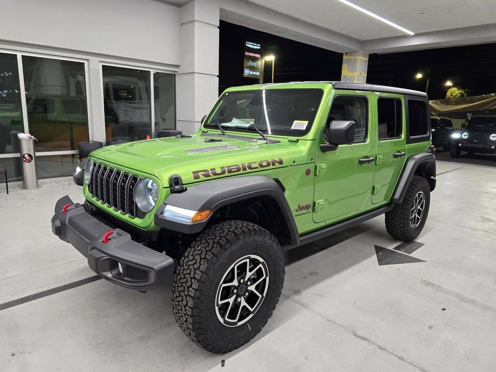 New 2025 Jeep Wrangler 4-DOOR RUBICON Sport Utility