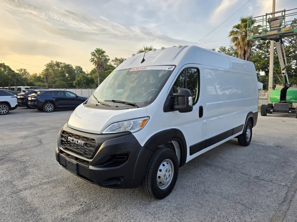 Used 2023 RAM ProMaster Cargo Van Base with VIN 3C6LRVDG2PE561235 for sale in Tampa, FL